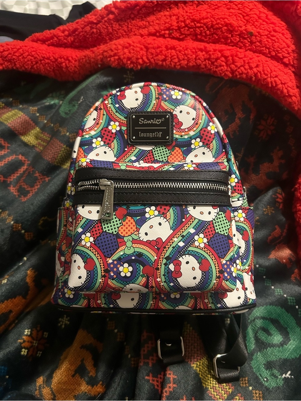 Hello Kitty Multicolor Mini Backpack